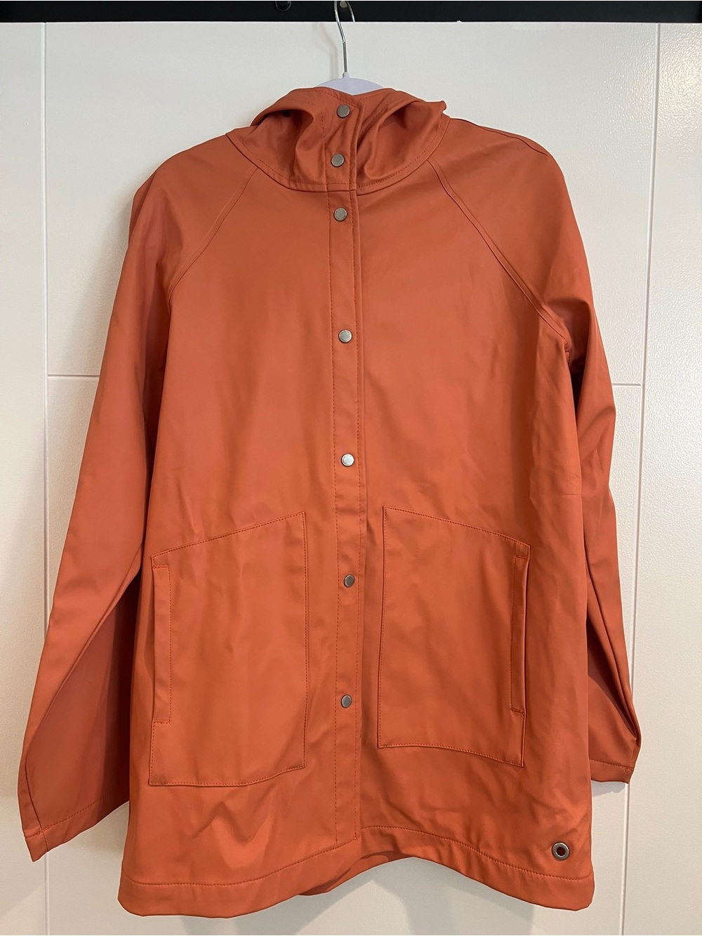 Herschel Supply Company Women's Hooded Trench Coat in Rust